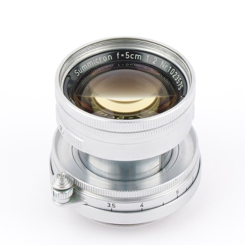 Leica summicron 5cm - summicron, yellow