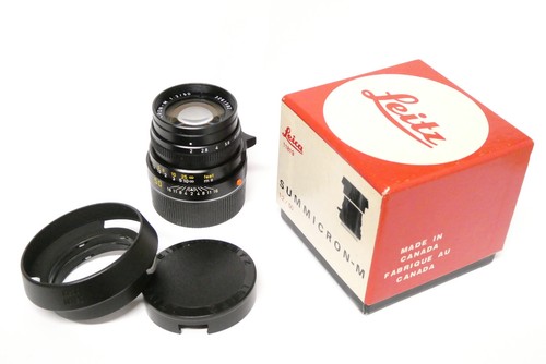 Leica leitz summicron - -m, 2