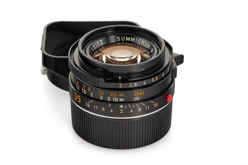 Leica summicron 35mm black - leica,