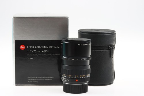 Leica apo summicron 75mm - leica, apo-summicron-m