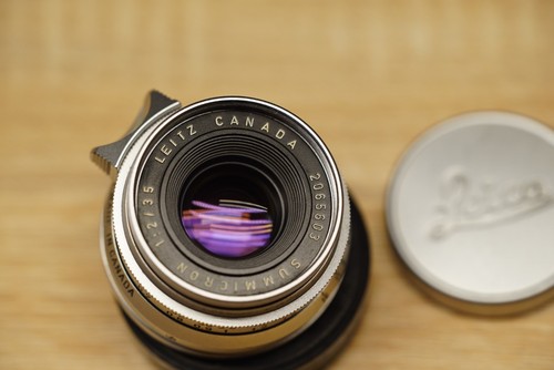 Leitz leica summicron 2 35 - leitz, 1:2/35