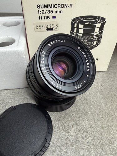 Leica summicron 35mm e55 - r, f2
