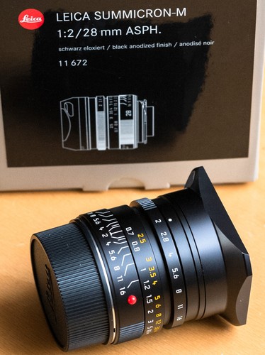 Leica summicron 0 - summicron-m, 2.0/28mm