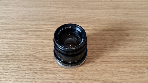 Leica leitz 50mm summicron - leitz,
