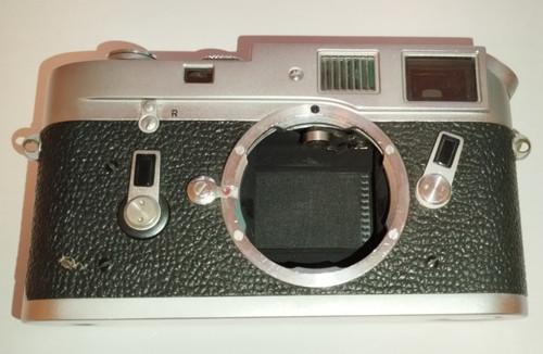 Leica silber schwarz bj - silber/schwarz, (bj