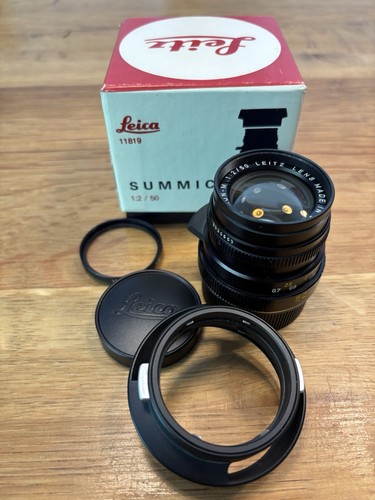 Leica summicron 0 50mm - m,