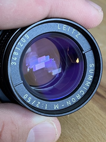 Leitz summicron 50mm 2 - leitz, f/2