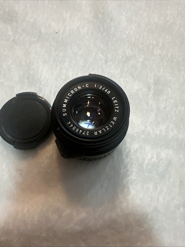 Leica leitz summicron 40mm - leitz, summicron-c