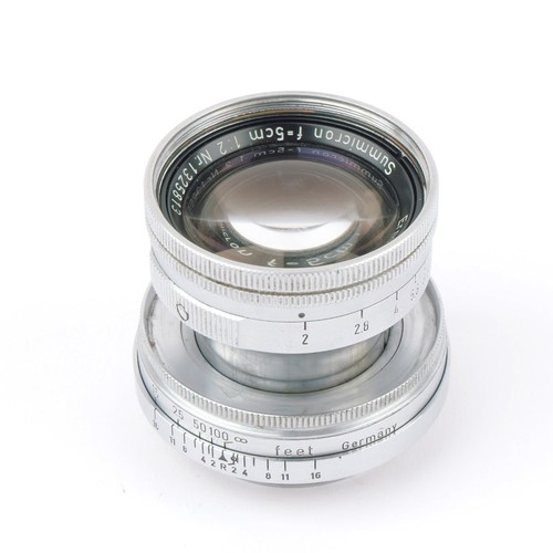 Leitz leica summicron 5cm - leitz,